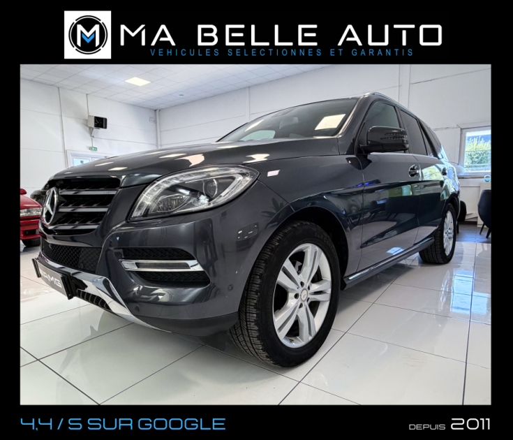 MERCEDES ML 250 BLUETEC 4MATIC 204 CH - AIRMATIC - TOIT PANORAMIQUE - CAMÉRA 360° - CUIR