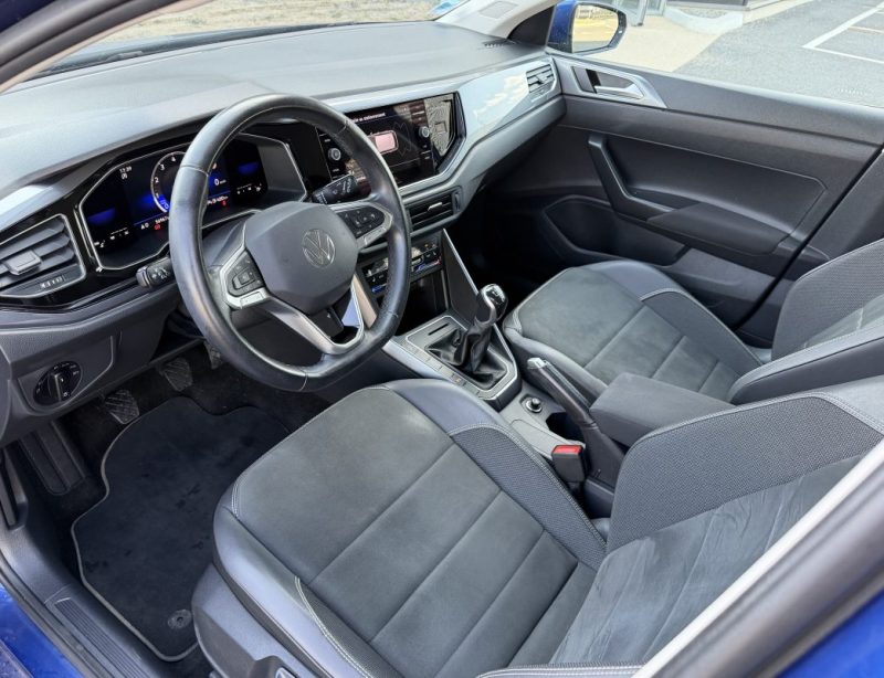 VOLKSWAGEN POLO 6 1.0 95 cv TSI 2021 FULL ENTRETIEN VW GARANTIE 12 MOIS 