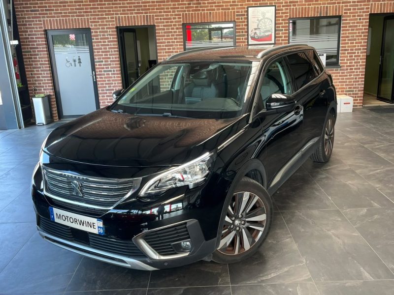 🚗 PEUGEOT 5008 1.6 BLUEHDI 120ch ⚙️ 🪑 Semi-cuir 📡 Radars de recul ❄️ Climatisation