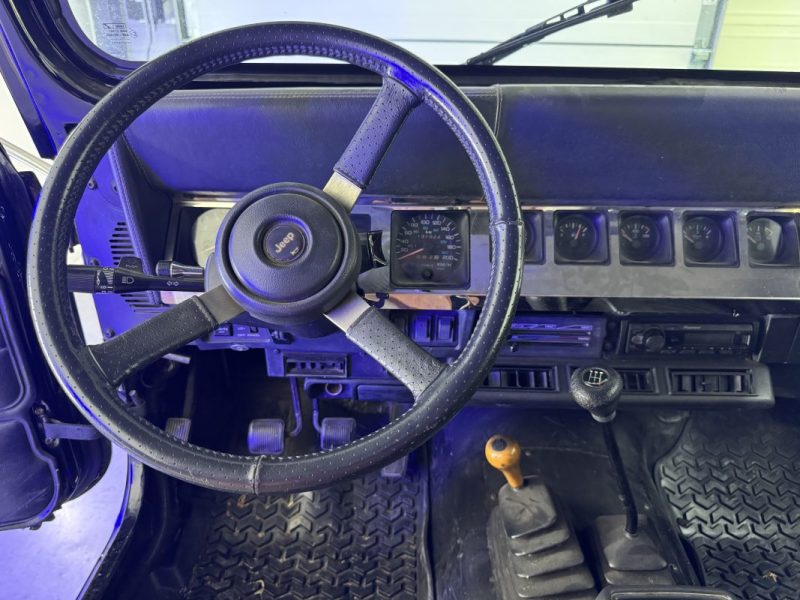 JEEP WRANGLER YN95 - BVM5 - 4.0I 182Ch - VEHICULE DE COLLECTION - GARANTIE 12 MOIS