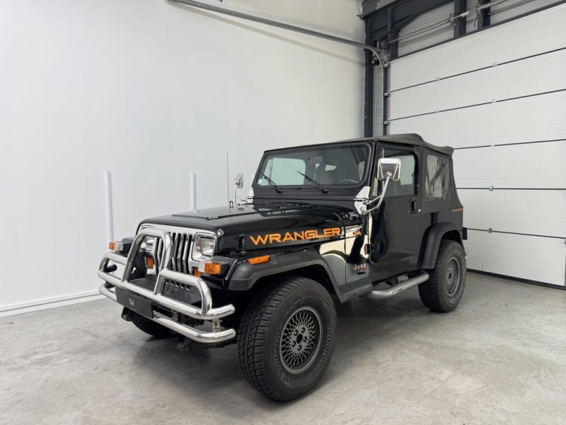 JEEP WRANGLER YN95 - BVM5 - 4.0I 182Ch - VEHICULE DE COLLECTION - GARANTIE 12 MOIS