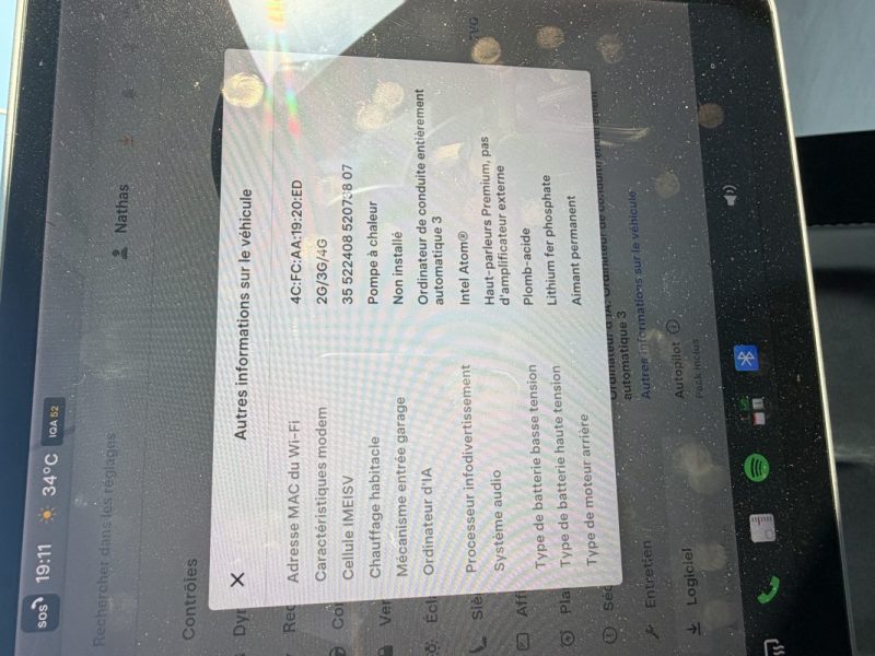 TESLA MODEL 3 STANDARD PLUS 2021 LFP