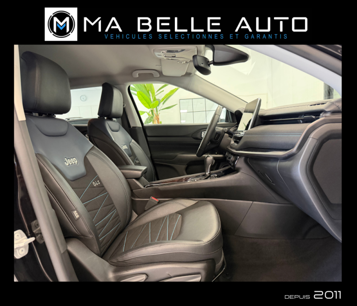 JEEP COMPASS II 1.3 T4 4xe PHEV 240 UPLAND FULL BLACK - BVA6 - 4x4 - TVA RÉCUPÉRABLE