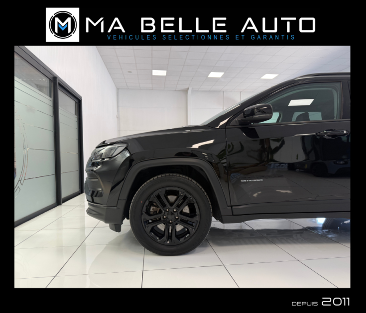 JEEP COMPASS II 1.3 T4 4xe PHEV 240 UPLAND FULL BLACK - BVA6 - 4x4 - TVA RÉCUPÉRABLE