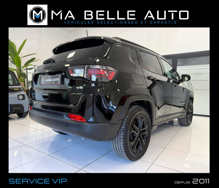 JEEP COMPASS II 1.3 T4 4xe PHEV 240 UPLAND FULL BLACK - BVA6 - 4x4 - TVA RÉCUPÉRABLE
