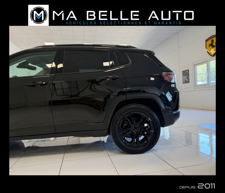 JEEP COMPASS II 1.3 T4 4xe PHEV 240 UPLAND FULL BLACK - BVA6 - 4x4 - TVA RÉCUPÉRABLE