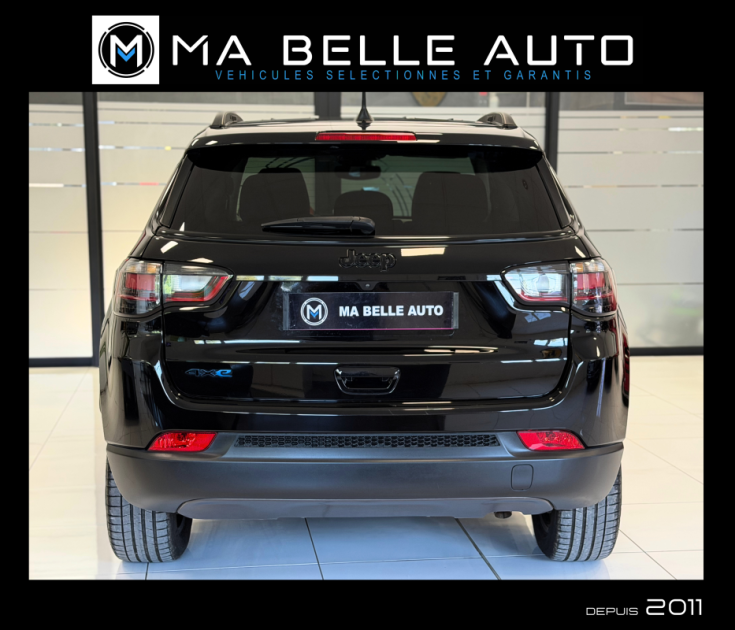 JEEP COMPASS II 1.3 T4 4xe PHEV 240 UPLAND FULL BLACK - BVA6 - 4x4 - TVA RÉCUPÉRABLE