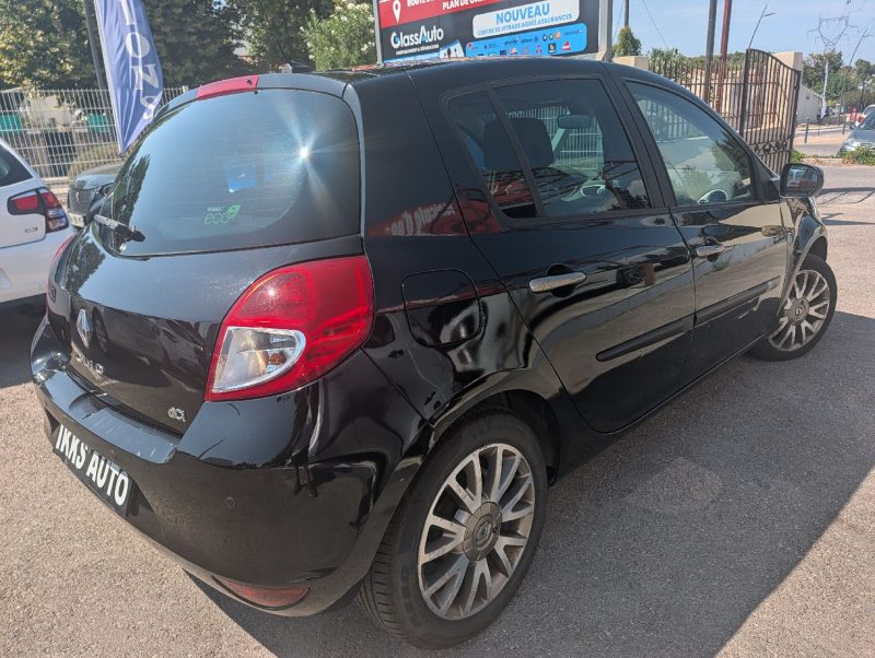RENAULT CLIO III PHASE 2 1.5DCI 105CH INITIALE PARIS CARTE MAIN LIBRE/GPS GARANTIE 12 MOIS