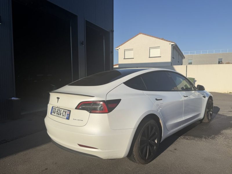 TESLA MODEL 3 DUAL GRANDE AUTONOMIE LONG RANGE  2023 ATTELAGE
