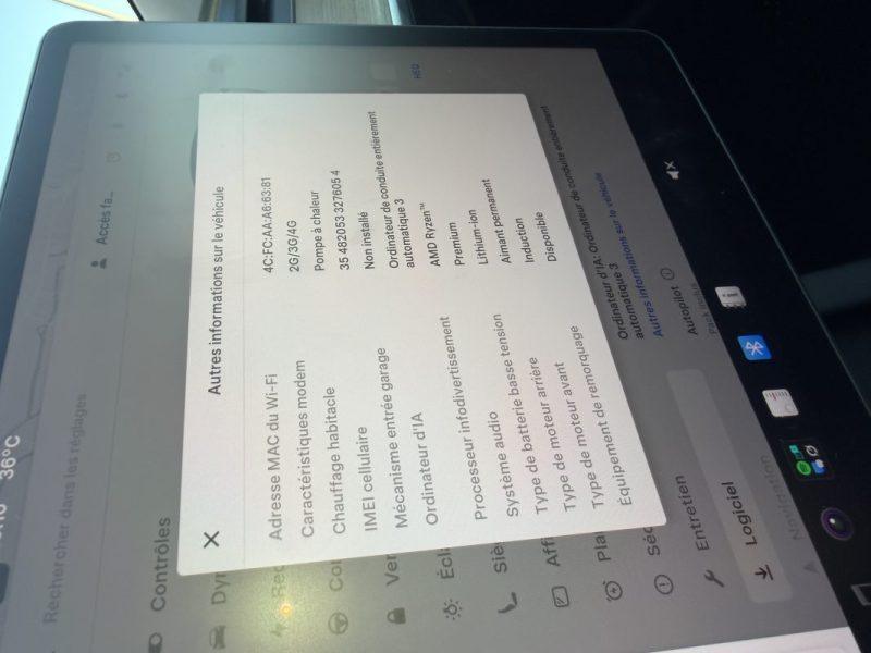 TESLA MODEL 3 DUAL GRANDE AUTONOMIE LONG RANGE  2023 ATTELAGE