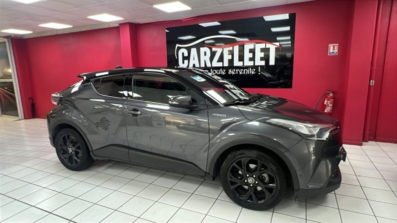 TOYOTA C-HR SUV HYBRIDE 1.8 GRAPHIC PREMIUM 122cv + CUIR/1 ERE MAIN/TVA RECUPERABLE