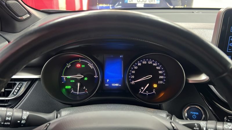 TOYOTA C-HR SUV HYBRIDE 1.8 GRAPHIC PREMIUM 122cv + CUIR/1 ERE MAIN/TVA RECUPERABLE
