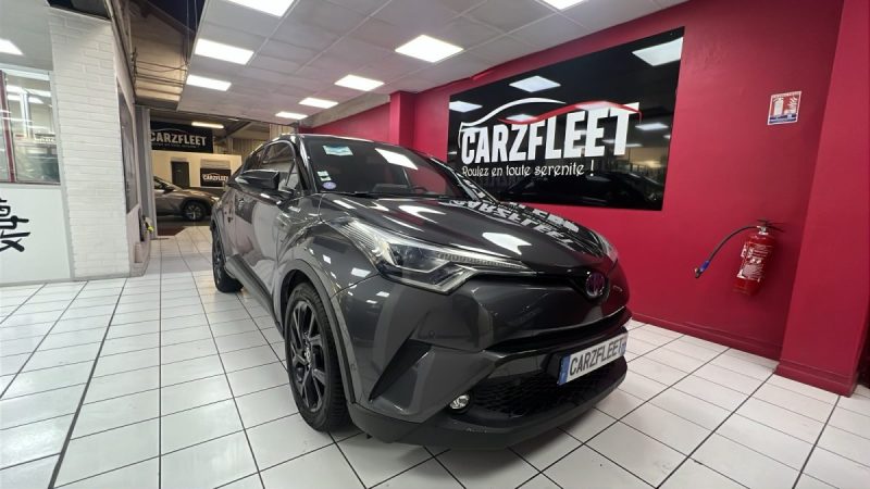 TOYOTA C-HR SUV HYBRIDE 1.8 GRAPHIC PREMIUM 122cv + CUIR/1 ERE MAIN/TVA RECUPERABLE