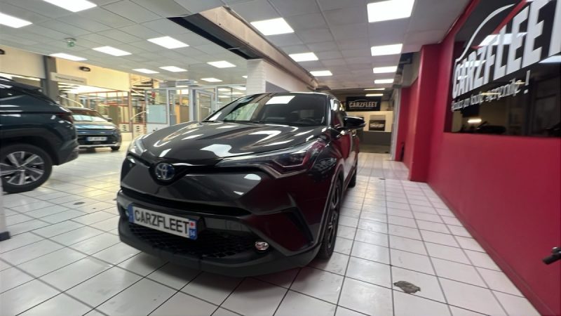 TOYOTA C-HR SUV HYBRIDE 1.8 GRAPHIC PREMIUM 122cv + CUIR/1 ERE MAIN/TVA RECUPERABLE