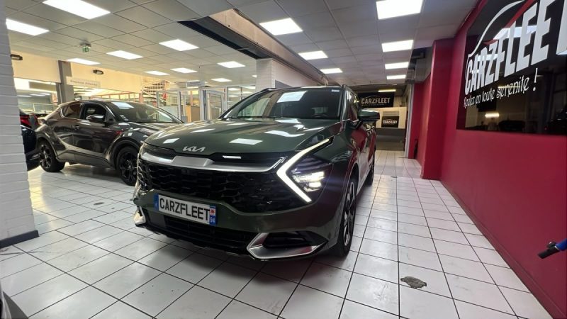 KIA SPORTAGE 1.6 HYBRIDE PHEV 265cv 4WD DESIGN + TOIT PANORAMIQUE/1 ERE MAIN/TVA RECUPERABLE