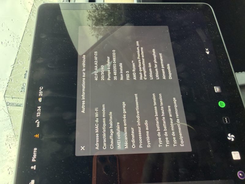 TESLA MODEL 3 STANDARD PROPULSION 2023 ATTELAGE