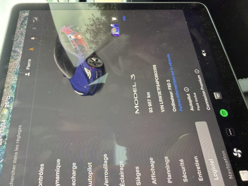 TESLA MODEL 3 STANDARD PROPULSION 2023 ATTELAGE