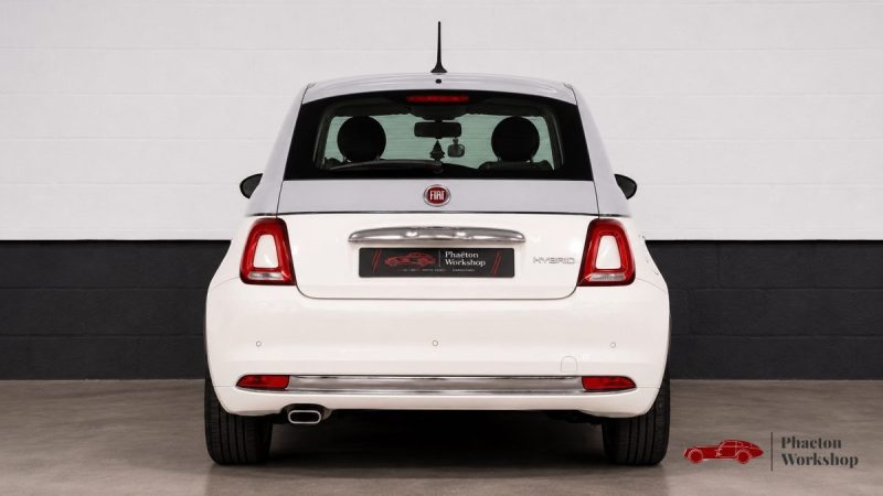 FIAT 500 1.0 HYBRID 70 DOLCEVITA SPIAGGINA – 32 900 KM – CARPLAY – TOIT PANORAMIQUE – BICOLORE
