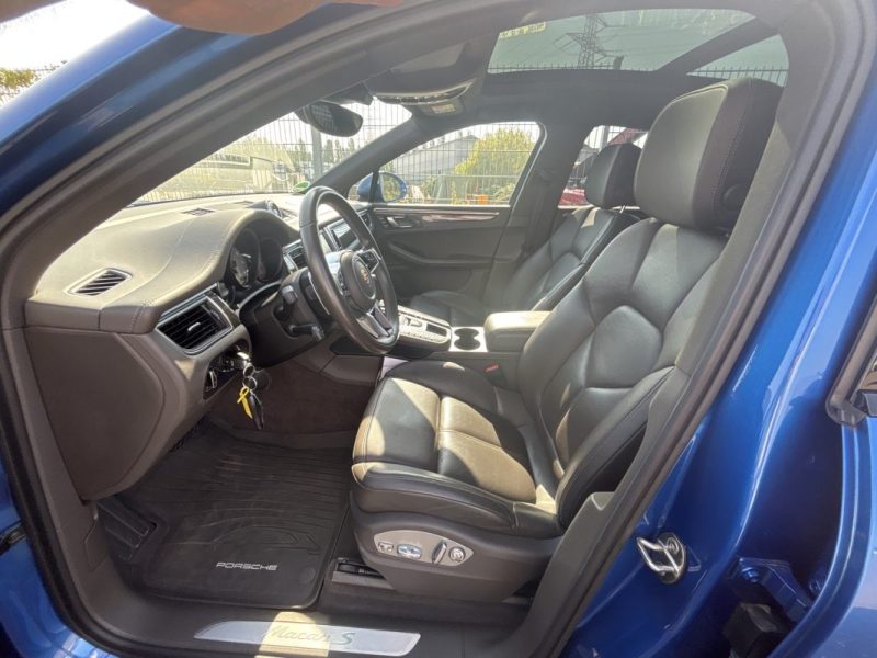 PORSCHE MACAN 3.0 V6 340CH S PDK*1°MAIN*CHRONO*SIEGES VENTILÉ*ACC*PANO*BOSE*