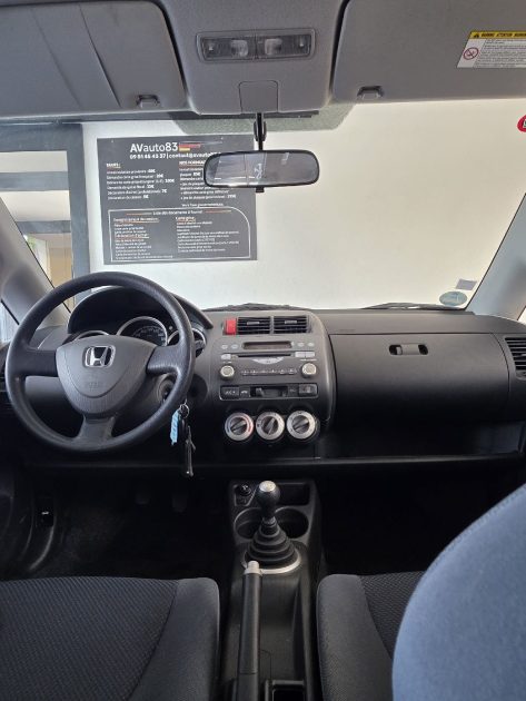 HONDA  JAZZ 1.2 i-DSI 78ch - 2007 - Essence- Révision complète - CT OK - Garantie 12 mois ou 15000km