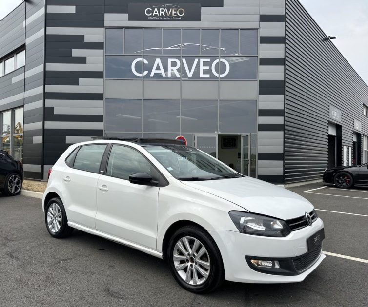 VOLKSWAGEN POLO 1.2 60CV STYLE 2011 TOIT OUVRANT MOTEUR A CHAINE SUIVI & GARANTIE 12 MOIS