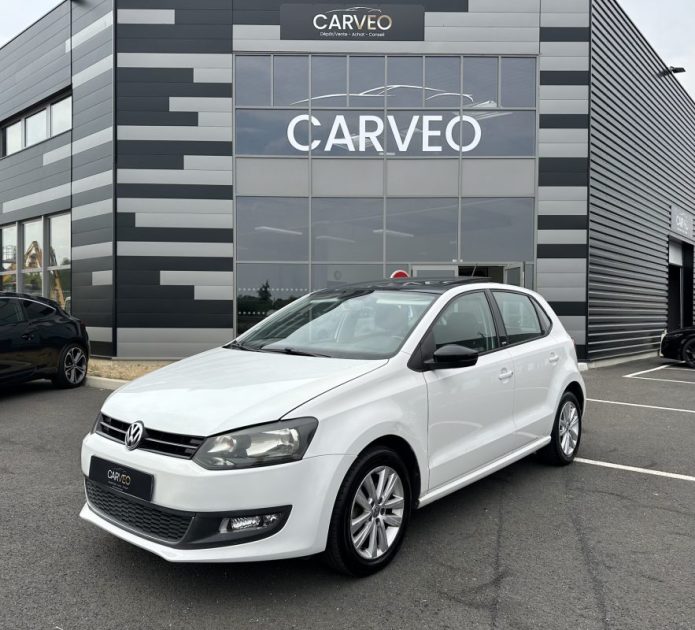 VOLKSWAGEN POLO 1.2 60CV STYLE 2011 TOIT OUVRANT MOTEUR A CHAINE SUIVI & GARANTIE 12 MOIS