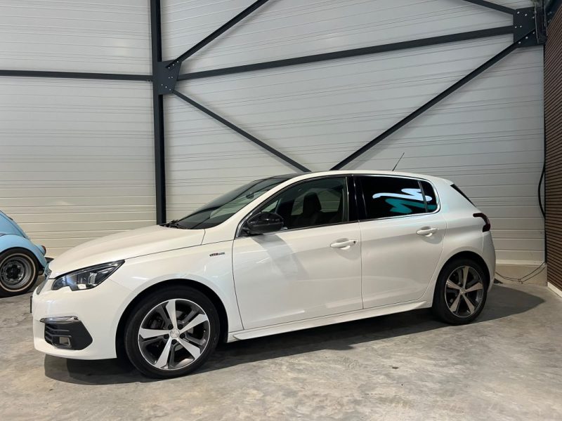 PEUGEOT - 308 II - 1.5 BLUE HDI - 130 cv - GT LINE - EAT 8 - 2019 - 123000 km - Carplay 