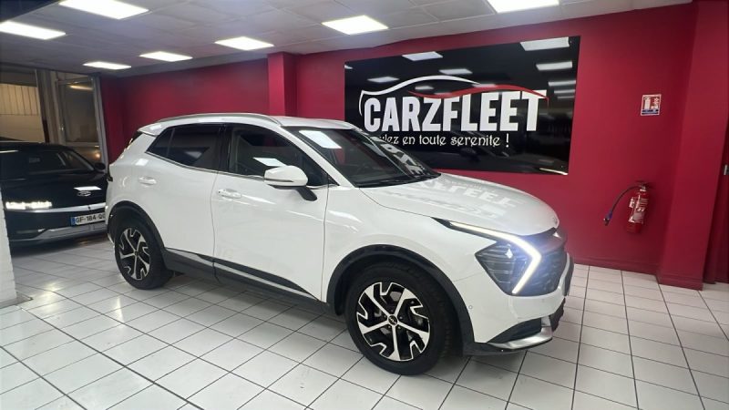 KIA SPORTAGE 1.6 HYBRIDE ESSENCE HEV 230cv AUTO DESIGN/1 ERE MAIN/TVA RECUPERABLE