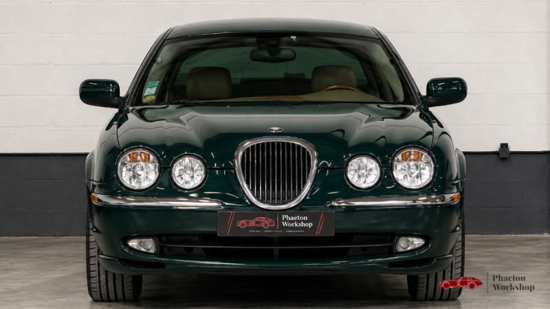 JAGUAR S-TYPE 3.0 V6 – 238 CH – BOÎTE MANUELLE – HISTORIQUE COMPLET – 1999