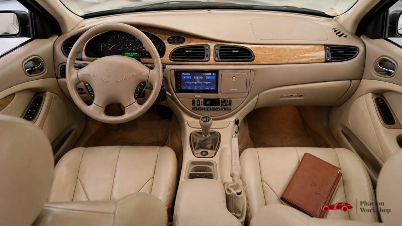 JAGUAR S-TYPE 3.0 V6 – 238 CH – BOÎTE MANUELLE – HISTORIQUE COMPLET – 1999