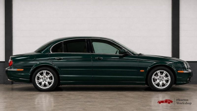 JAGUAR S-TYPE 3.0 V6 – 238 CH – BOÎTE MANUELLE – HISTORIQUE COMPLET – 1999