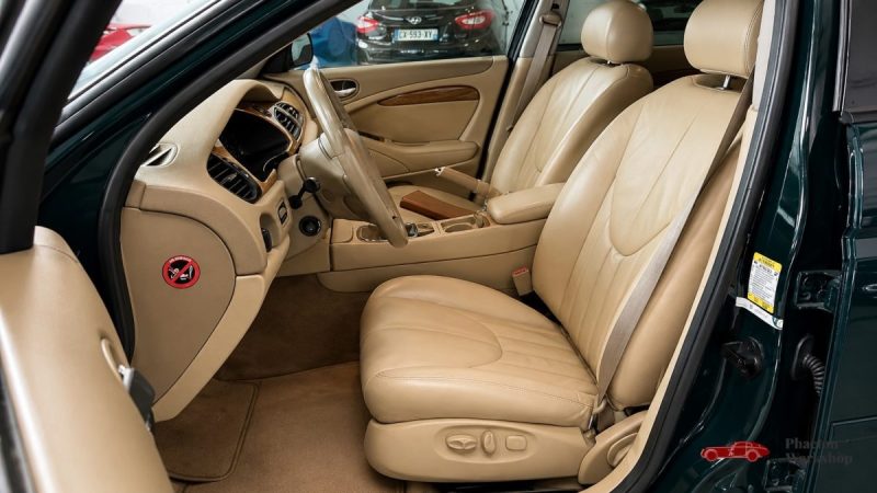 JAGUAR S-TYPE 3.0 V6 – 238 CH – BOÎTE MANUELLE – HISTORIQUE COMPLET – 1999