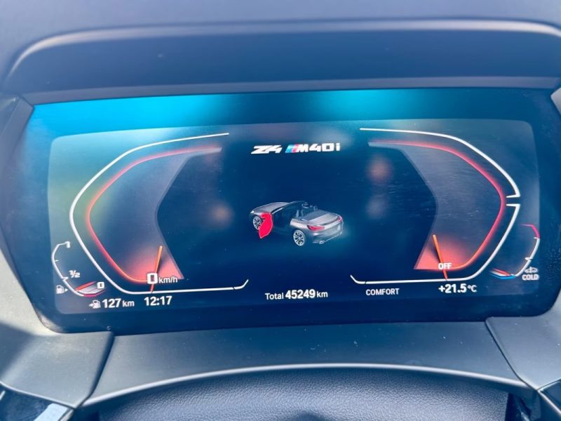 BMW Z4 CABRIO Roadster M40I 1ERE MAIN GRIS FROZEN 