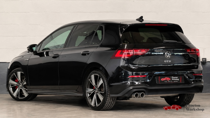 Volkswagen Golf VIII GTD 2.0 TDI 200 DSG7 – 2021 – IQ.Light – Travel Assist – Black Style