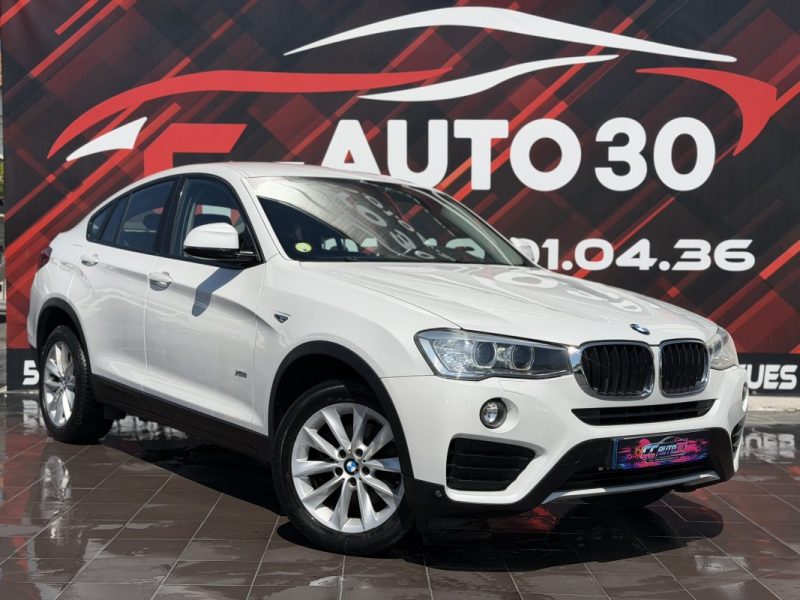 B.M.W. X4 20D XDRIVE LOUNGE PLUS BA 2015 1ER MAIN