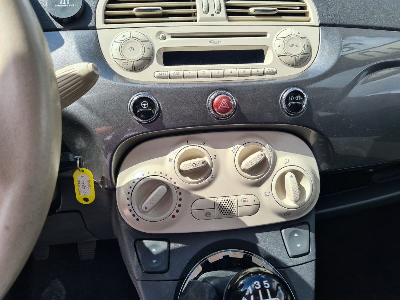 SUPERBE FIAT 500 1.2 8V POP 2009 90000KMS