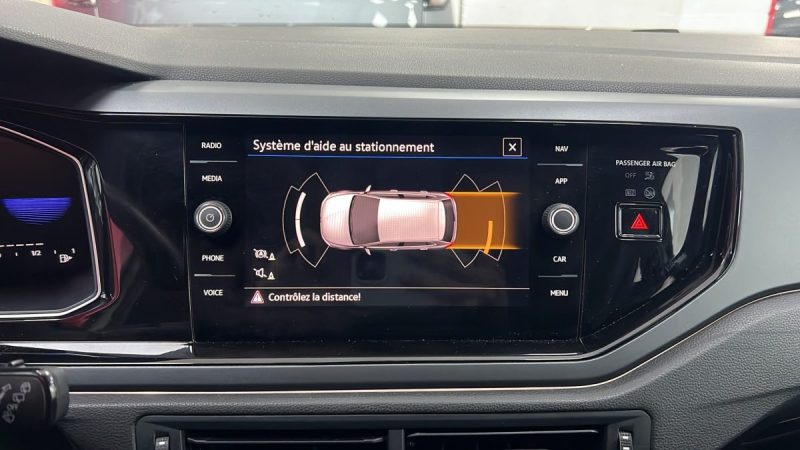 VOLKSWAGEN POLO  VI 1.0 TSI 95cv R-LINE DSG7/1 ERE MAIN/TVA RECUPERABLE