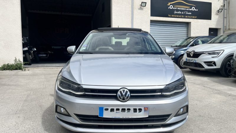 VOLKSWAGEN POLO VI 1. TSI 116 CARAT DSG7 BVA TOIT OUVRANT 2019