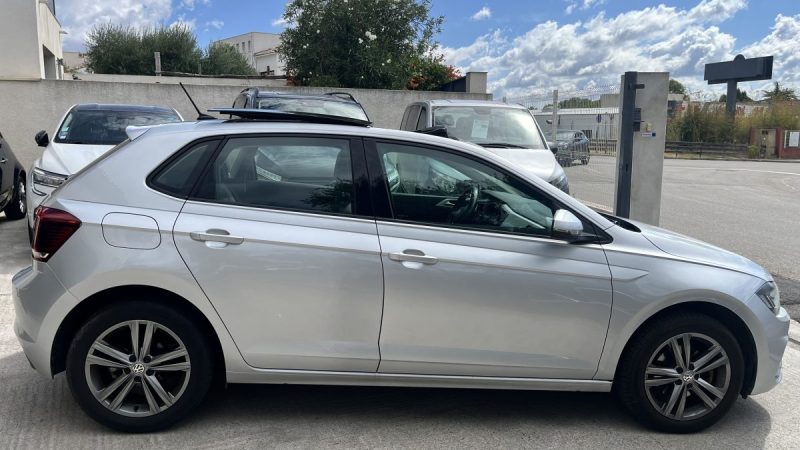 VOLKSWAGEN POLO VI 1. TSI 116 CARAT DSG7 BVA TOIT OUVRANT 2019