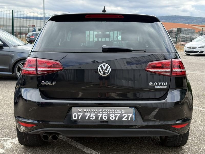 Volkswagen Golf VII 2.0 TDI 150ch BlueMotion Technology Confortline Garantie 6 Mois