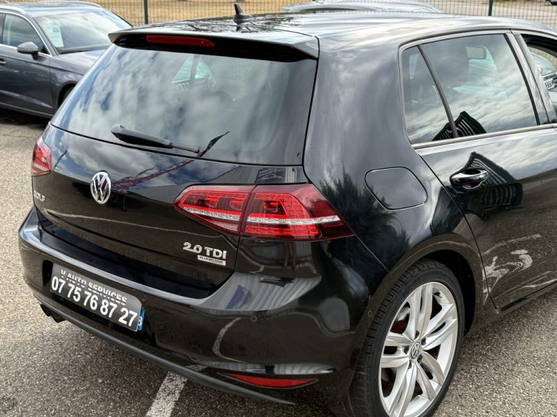 Volkswagen Golf VII 2.0 TDI 150ch BlueMotion Technology Confortline Garantie 6 Mois