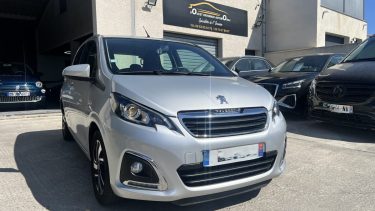 PEUGEOT 108 1.0 VTI 72 CV ALLURE 2019 carte grise éthanol