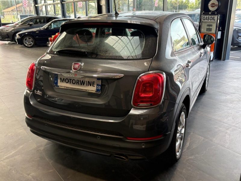 🔹FIAT 500X 1.6 JTD 120 Ch ✅Kit distribution neuf📡 Radar de recul📱 Bluetooth🛡️ Garantie 6 mois