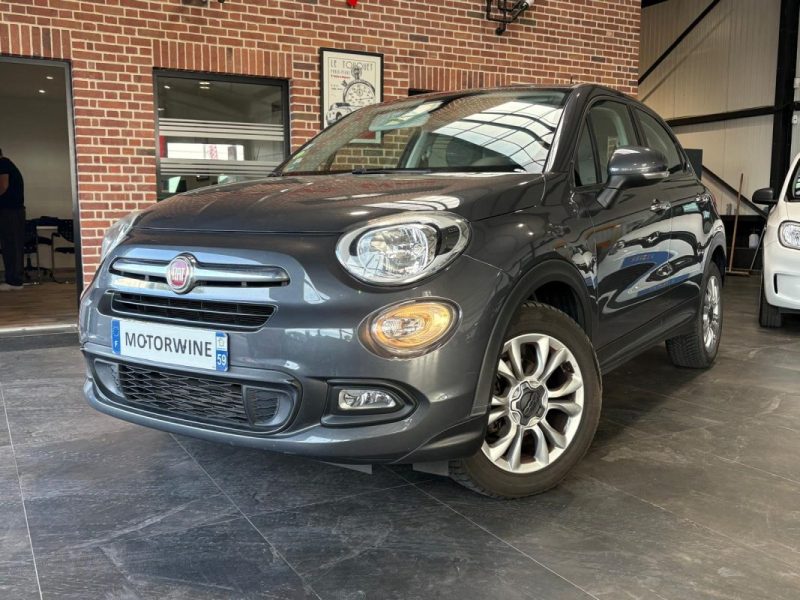 🔹FIAT 500X 1.6 JTD 120 Ch ✅Kit distribution neuf📡 Radar de recul📱 Bluetooth🛡️ Garantie 6 mois