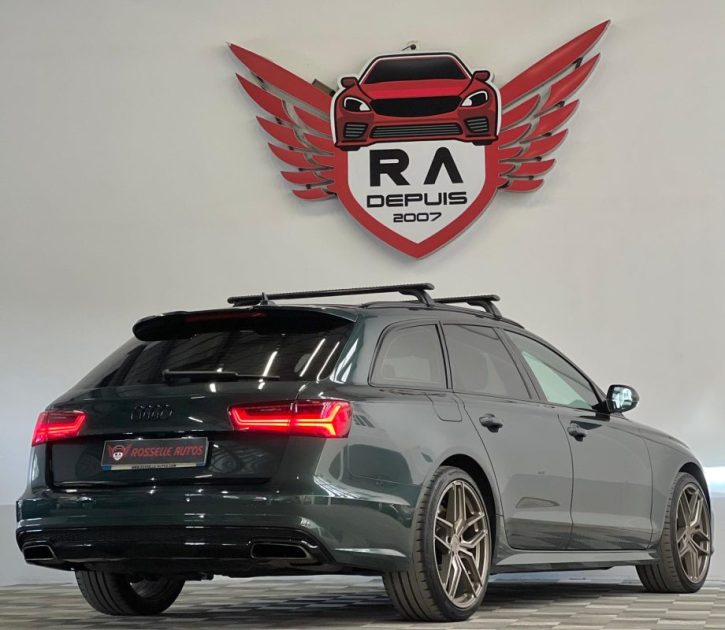 AUDI A6 AVANT COMPETITION 320CH S-LINE AUDI EXCLUSIVE BRITISH RACING GREEN – JANTES OR 