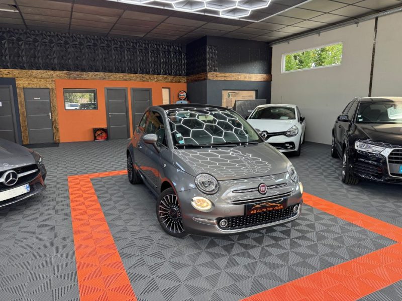 FIAT 500 1.2 69CH LOUNGE TOIT PANORAMIQUE - GARANTIE 12 - 60 MOIS