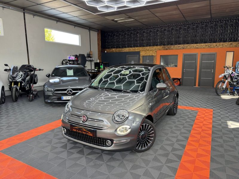 FIAT 500 1.2 69CH LOUNGE TOIT PANORAMIQUE - GARANTIE 12 - 60 MOIS