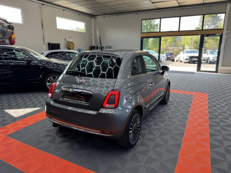 FIAT 500 1.2 69CH LOUNGE TOIT PANORAMIQUE - GARANTIE 12 - 60 MOIS