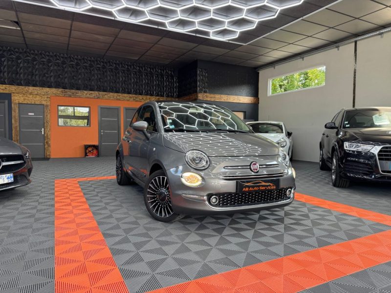 FIAT 500 1.2 69CH LOUNGE TOIT PANORAMIQUE - GARANTIE 12 - 60 MOIS