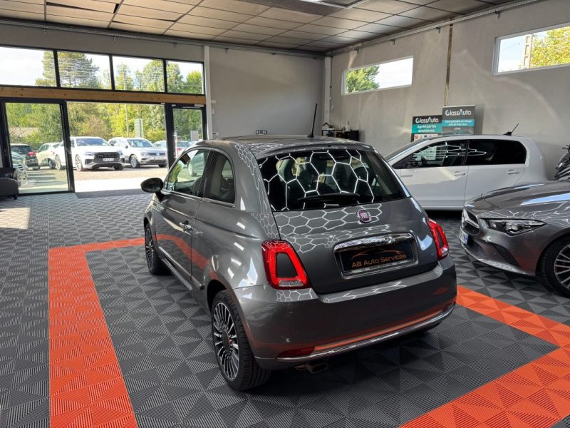 FIAT 500 1.2 69CH LOUNGE TOIT PANORAMIQUE - GARANTIE 12 - 60 MOIS
